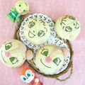 ＊ＭＹＳＥＬＦ＊'s cooksnap of when they made メロンパンナとドキンちゃんのパン.