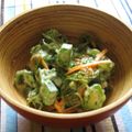 くりばり's cooksnap of when they made サラダ昆布とオクラの和え物♪.