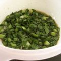 mitsu999's cooksnap of when they made ニラの醤油漬け.