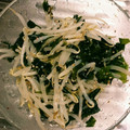 まーさんれなさん's cooksnap of when they made もやしとわかめのナムル.