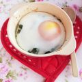 カなな's cooksnap of when they made ほうれん草と卵のココット.