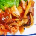 ひよこ７７７'s cooksnap of when they made こってり♪豚ロースの蜂蜜照焼き.