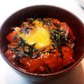 ネムネム犬's cooksnap of when they made 簡単なのに甘辛本格！サーモンユッケ丼.