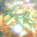クックSB7K4U☆'s cooksnap of when they made 簡単＊小松菜と人参のおひたし＊.