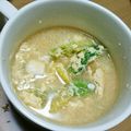 えま＊'s cooksnap of when they made 白菜と卵のスープ.