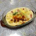 ＠迷子＠'s cooksnap of when they made ごろごろじゃがいも＆ベーコン✿グラタン✿.