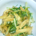 るりんこ★☆★☆★'s cooksnap of when they made 水菜と油揚げの炒め煮.