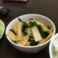 きみじい's cooksnap of when they made ☆簡単☆わかめとメンマと和え物.