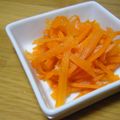 サオリ's cooksnap of when they made 簡単♫♬ナムル風のにんじん.