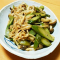 しょこたんママ's cooksnap of when they made 簡単一品！きのことアスパラのマヨポン炒め.
