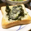 oyukidesu's cooksnap of when they made カルシウムたっぷり☆海苔しらすトースト.