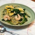 おはなすき's cooksnap of when they made ランチに♪　菜の花の春色パスタ♡.