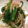 ★かおっち★'s cooksnap of when they made ニラもやし炒め☆桜えび入り.