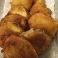 miriann's cooksnap of when they made 甘くて美味しい♪さつまいもの天ぷら☆.