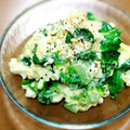 賢くんママ's cooksnap of when they made ＊菜の花さんとたまごちゃんのマヨサラ＊.