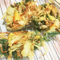 なのぴょん♪'s cooksnap of when they made 菜の花、つくし、新玉ねぎ＊春爛漫かき揚げ.