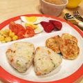 ＲＫくんママ's cooksnap of when they made 離乳食後期〜　しらすとねぎのおにぎり.