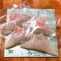 茶亜莉伊's cooksnap of when they made レンジで簡単！桜の八つ橋☆.