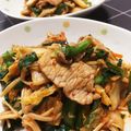 やきいもぐおー's cooksnap of when they made 豚肉とニラのキムチ炒め☆.