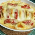 atsuko_mi's cooksnap of when they made トマト&豆腐&ゆで卵の味噌グラタン.