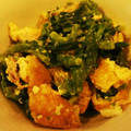 オバビヤブ's cooksnap of when they made 菜の花と油揚げのみそマヨサラダ.