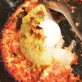 AKIRINREN's cooksnap of when they made スキレット✿玉葱のボロネーゼチーズ焼き✿.