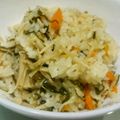 まいmama0322's cooksnap of when they made ♪きのこと塩昆布の炊き込みゴハン♪.