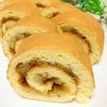 onaona's cooksnap of when they made バナナのキャラメルロールケーキ.