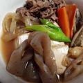 Eri☆Ichi's cooksnap of when they made 簡単！☆フライパンde☆肉豆腐.