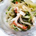 むぴょこぴょこん's cooksnap of when they made レンジだけで簡単！もやしの中華サラダ.