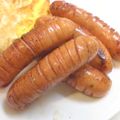 sonop's cooksnap of when they made ごはんがすすむ☆香ばしいウインナー焼き.