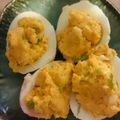 クック8YOF1H☆'s cooksnap of when they made アレンジ簡単　✿フランス　ミモザエッグ✿.