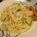 はるいろいちご's cooksnap of when they made シャキシャキ新玉ねぎ＆アボカド春パスタ♪.