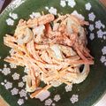 yxxxachan's cooksnap of when they made ＊人参とちくわの柚子胡椒マヨ和え＊.