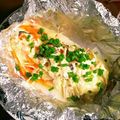 ◇ひびき◇'s cooksnap of when they made 魚嫌いサンもOK⁈鮭ホイルマヨチーズ焼き.