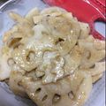 muumi☆'s cooksnap of when they made ✿蓮根の柚子胡椒味噌あえ✿.