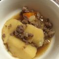 クックZUXE8A☆'s cooksnap of when they made ミンチDE肉じゃが.