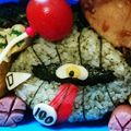 ozushi's cooksnap of when they made キャラ弁 ムダヅカイ 妖怪ウォッチ.
