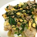 haru♩'s cooksnap of when they made ご飯が進む！豚ニラたまマヨ炒め.