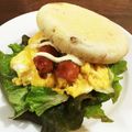 ＊まめゴマ＊'s cooksnap of when they made お腹大満足◎イングリッシュマフィン.