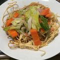 ぶーちゃんぶたぶた's cooksnap of when they made そうめんｄｅあんかけ堅焼きそば☆.