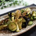 まろんかふぇ's cooksnap of when they made シャキシャキきゅうりミョウガなすのお漬物.