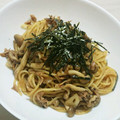 nontan0201's cooksnap of when they made めんつゆ×バターで☆簡単きのこ和風パスタ.