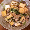 riokusano's cooksnap of when they made 厚揚げのオイスターソース炒め.