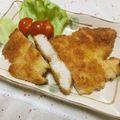 ネコかえる's cooksnap of when they made 鶏胸肉もしっとりな♡チキンカツ.