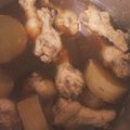 さわおば's cooksnap of when they made 圧力鍋で…手羽元と大根の甘辛煮.