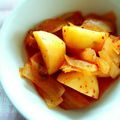 賢くんママ's cooksnap of when they made キムチ☆じゃがいも煮.