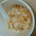 SA．T0．MI's cooksnap of when they made 離乳食中期〜後期☆チーズミルクリゾット.