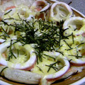 ちかぽんこ's cooksnap of when they made お餅と海苔の和風ピザ❤.