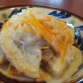 みやこじか's cooksnap of when they made 車麩のソテー☀クリームソース.